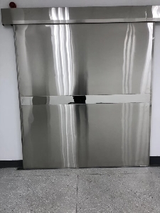 不锈钢电动推拉铅门